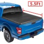 [US Warehouse] Pickup Soft Roll Up Tonneau Cover for 2004-2014 Ford F-150 / 2006-2014 Lincoln Mark LT Size: 5.5-FT
